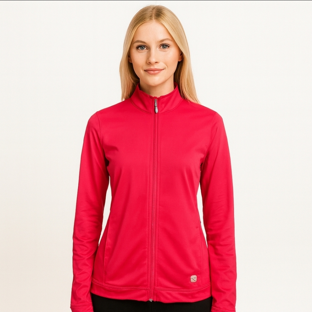 Puma Pink Barbie Atheleisure Workout Sportswear Yoga Logo Size M.